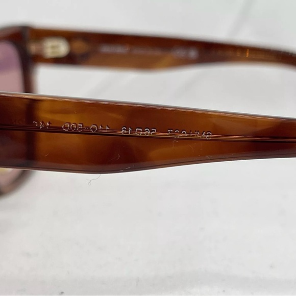 Miu Miu Womens Butterfly Sunglasses Honey Havana NWB - Picture 6 of 8